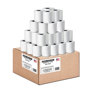 Thermal Paper Rolls - 38mm x 150' - 50 Rolls/Box