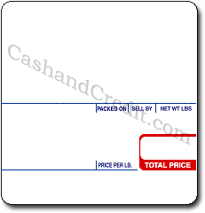 CAS Scale Labels - LP-1000 & LP-II - LST-8020