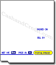 TEC Scale Labels - SL-57, SL-66, SL-6600 - LST-2730