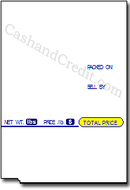 TEC Scale Labels - SL-57, SL-66, SL-6600 - LST-2540