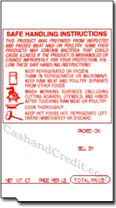 TEC Scale Labels - SL-57, SL-66, SL-6600 - LST-2704