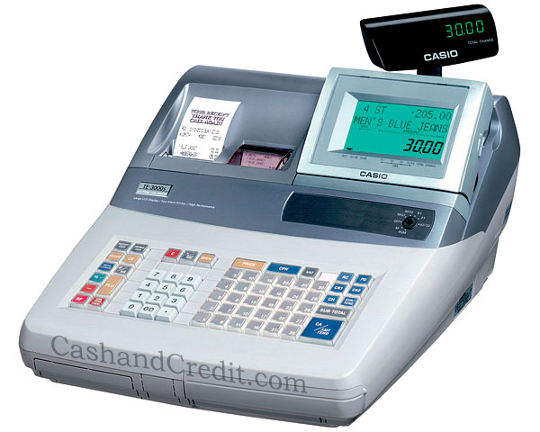 arv buket Monica Casio TE-3000 Cash Register