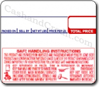 CAS Scale Labels - LP-1000 & LP-II - LST-8030