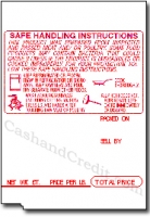 TEC Scale Labels - SL-57, SL-66, SL-6600 - LST-2724