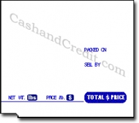 TEC Scale Labels - SL-9000 - LST-4900